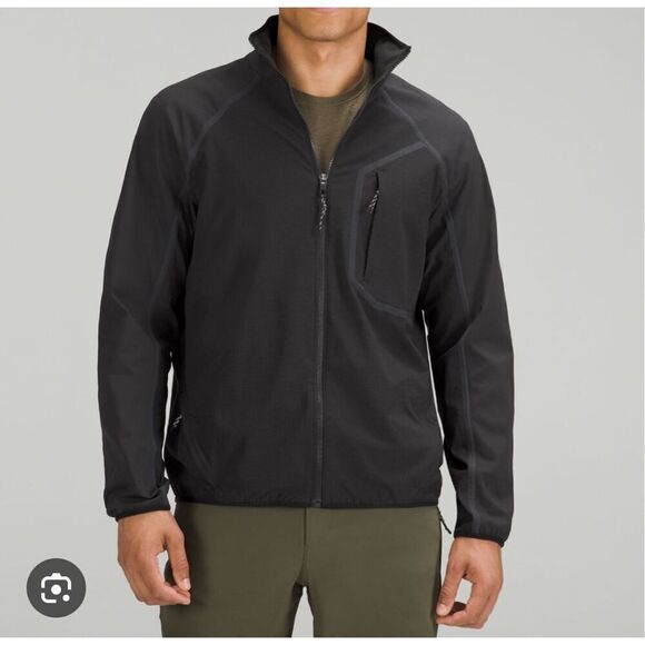 Lululemon Fleece Hiking Zip Up sz LARGE - Picture 1 of 7